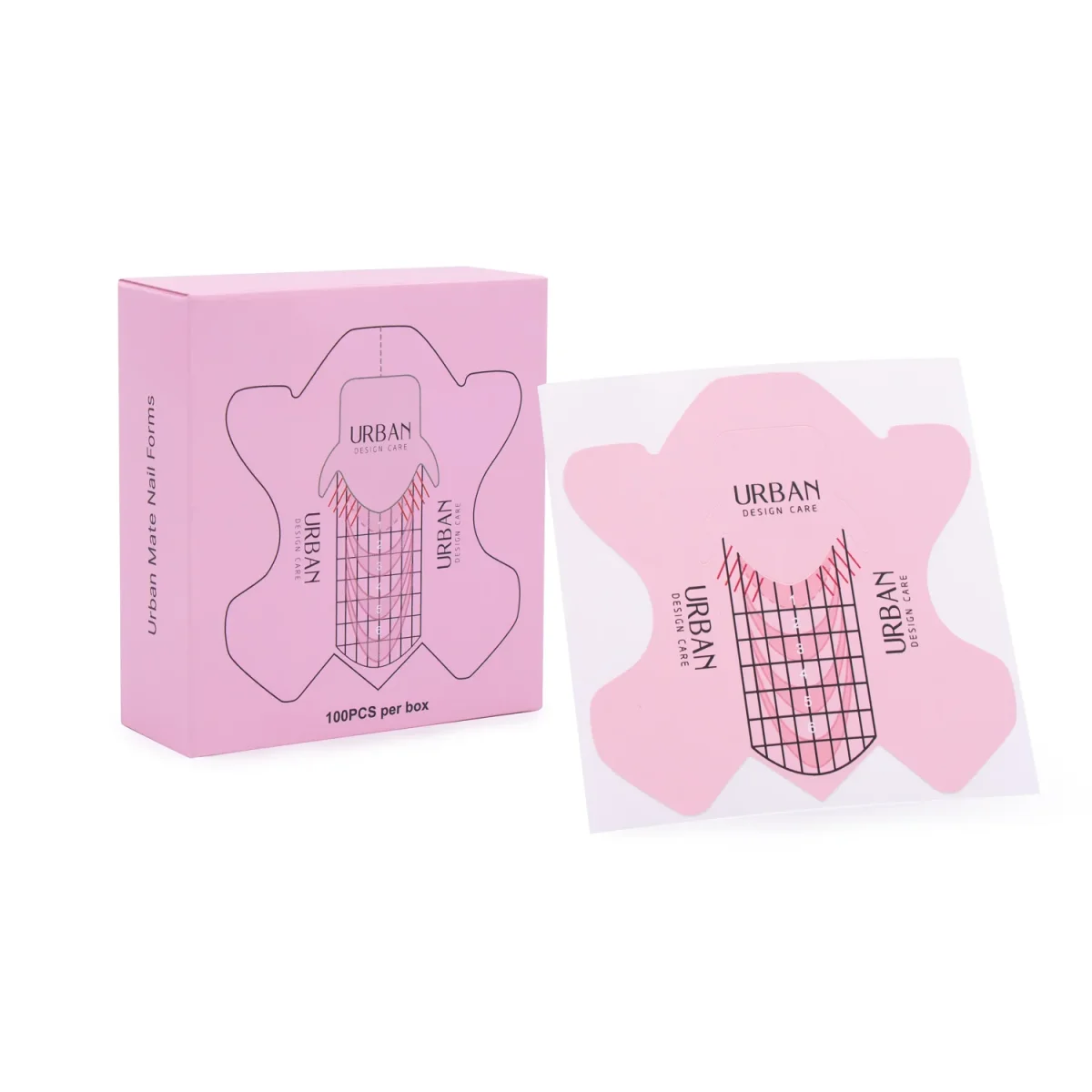 Moldes Urban Mate Nail Forms 100un - Image 4