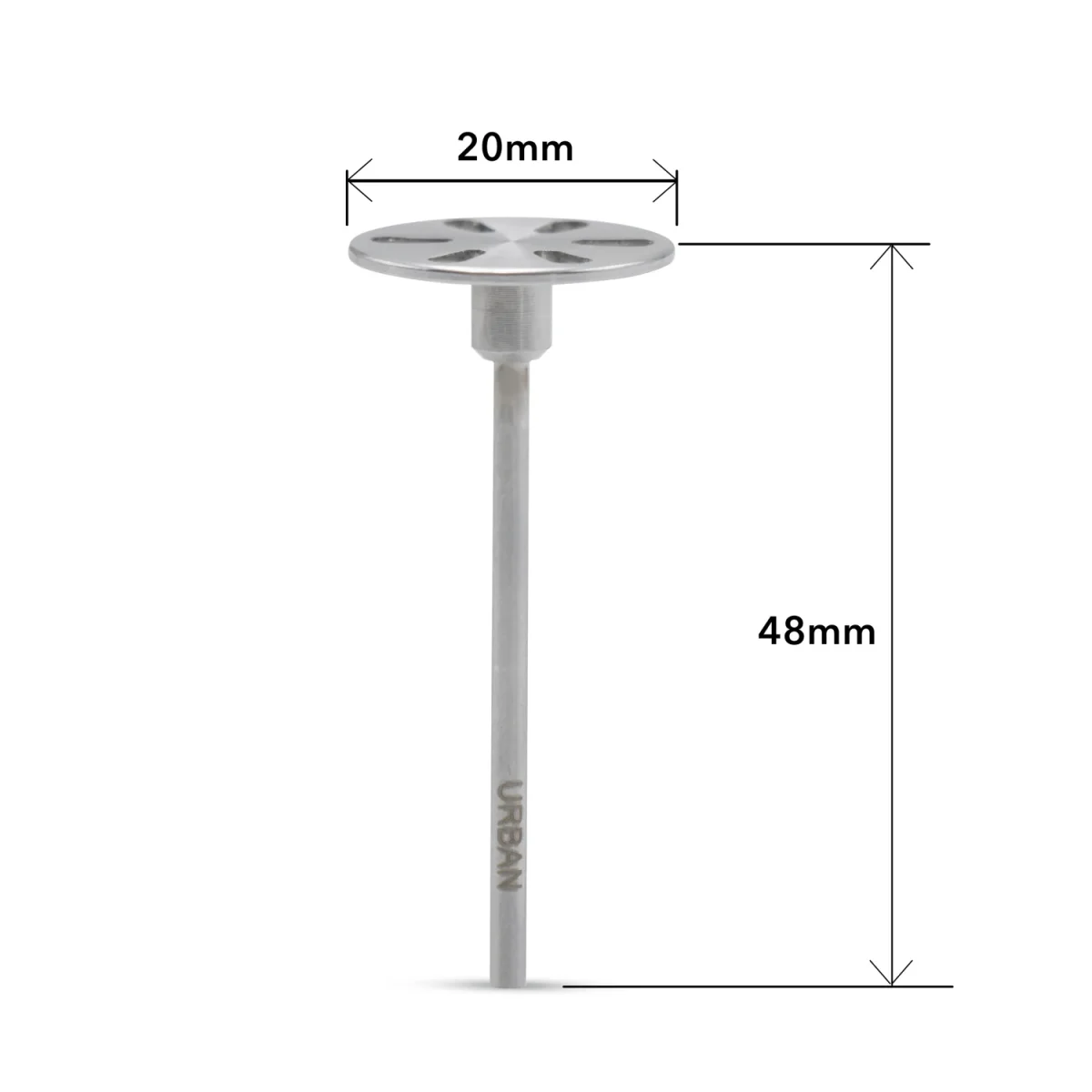 Suporte Profissional para Discos Abrasivos de Manicure - 20mm - Image 3