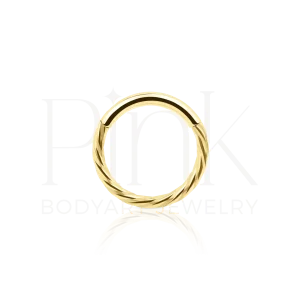 Argola Design Gold