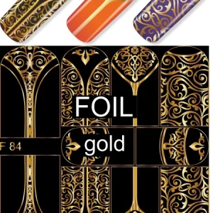 Fashion Slider Abstract Golden F84