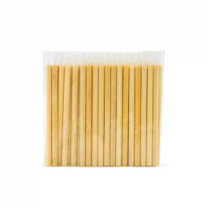 Pack de 50 Pincéis Aplicadores Descartáveis em Bambu