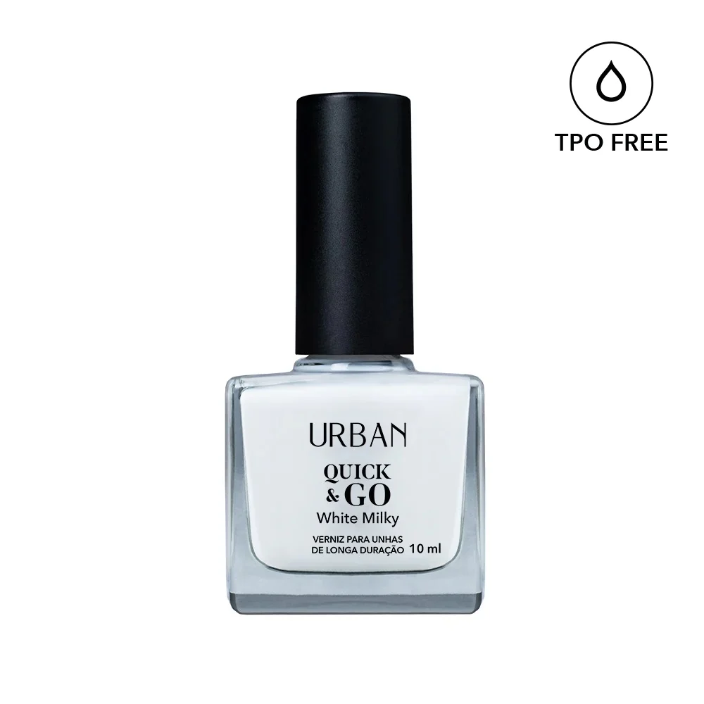Verniz para Unhas Quick & GO White Milky 10ml - Image 2