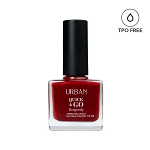 Verniz para Unhas Quick & GO Burgundy 10ml