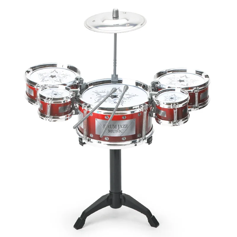 🥁 Bateria Infantil Jazz – O Primeiro Passo para a Música! 🎶