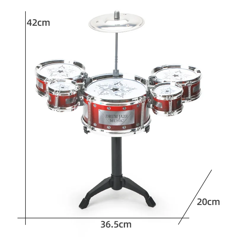 🥁 Bateria Infantil Jazz – O Primeiro Passo para a Música! 🎶 - Image 8