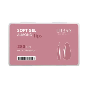 Tips Soft Gel Almond 280 uni.