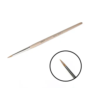 Pincel Nail Art Oval - Língua de Gato - Round 3