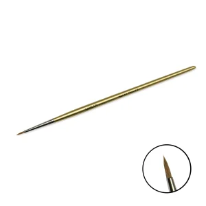 Pincel Nail Art Oval - Língua de Gato - Round 2