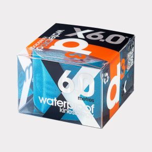 X6.0 Kinesio Tape d3 WaterProof – 5cm x 6 Metros (Esportes Aquáticos) Resist. a Água